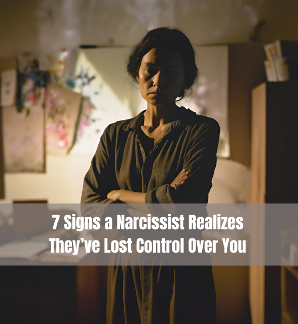 Signs a narcissist lost control