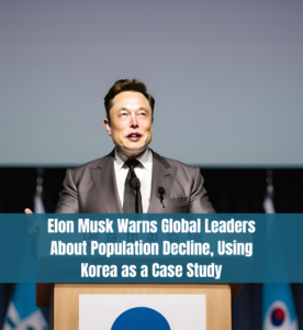 Elon Musk warning on population decline